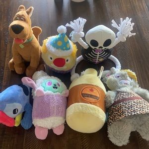 Bark Toy Bundle - 7 Squeak Toys - Never Used!